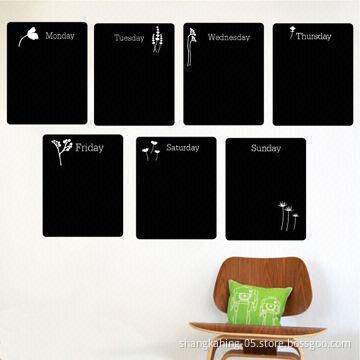 Hot Sale Removable Chalkboard Decal, Eco-friendly Material with Water-resistant